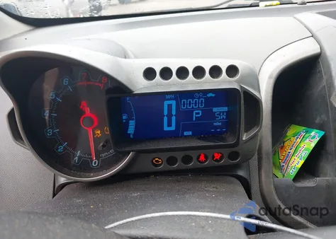 2013 Chevrolet Sonic Lt Auto from USA, damaged, VIN 1G1JC6SH7D4180537